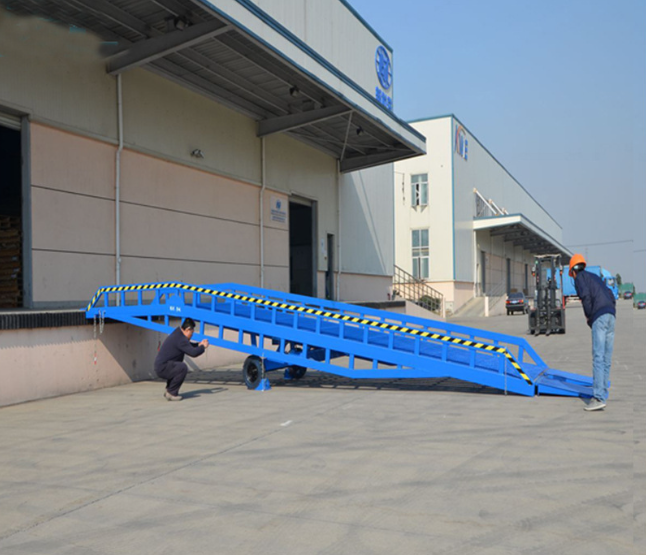云南移动式登车桥应用